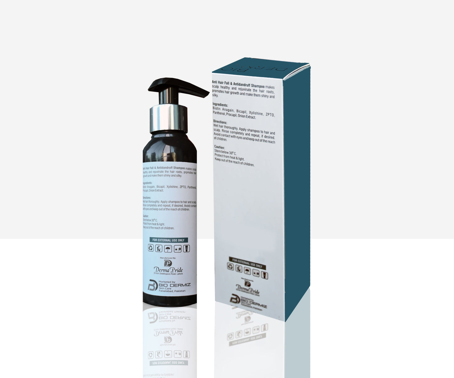 Bio Dermiz Anti Hair Fall & Anti Dandruff Shampoo